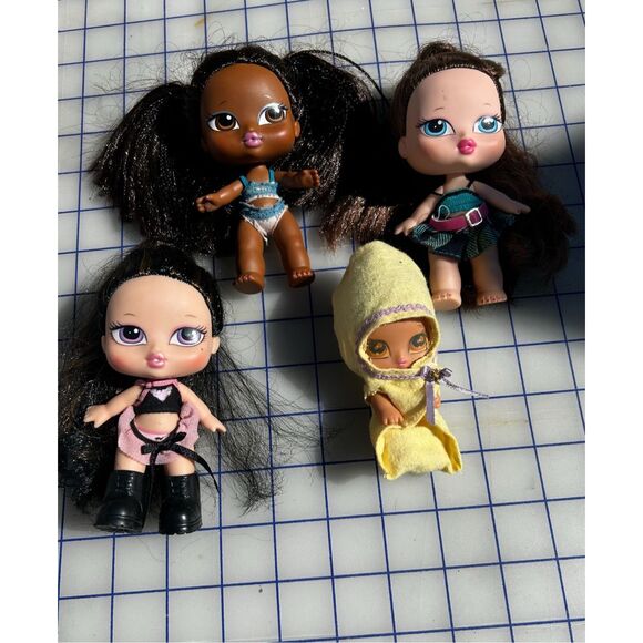 Bratz BABYZ fashion doll bundle 4 pcs vintage 2000 23202 - Picture 1 of 1